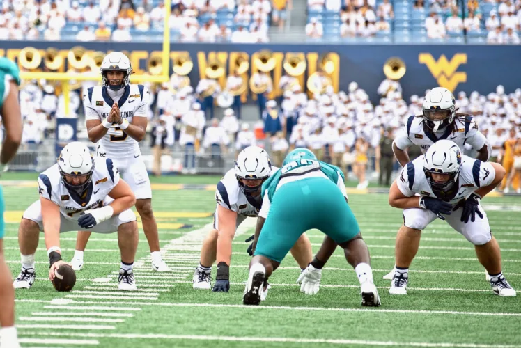 WVU offensive line ‘pretty solid’ out of the gate